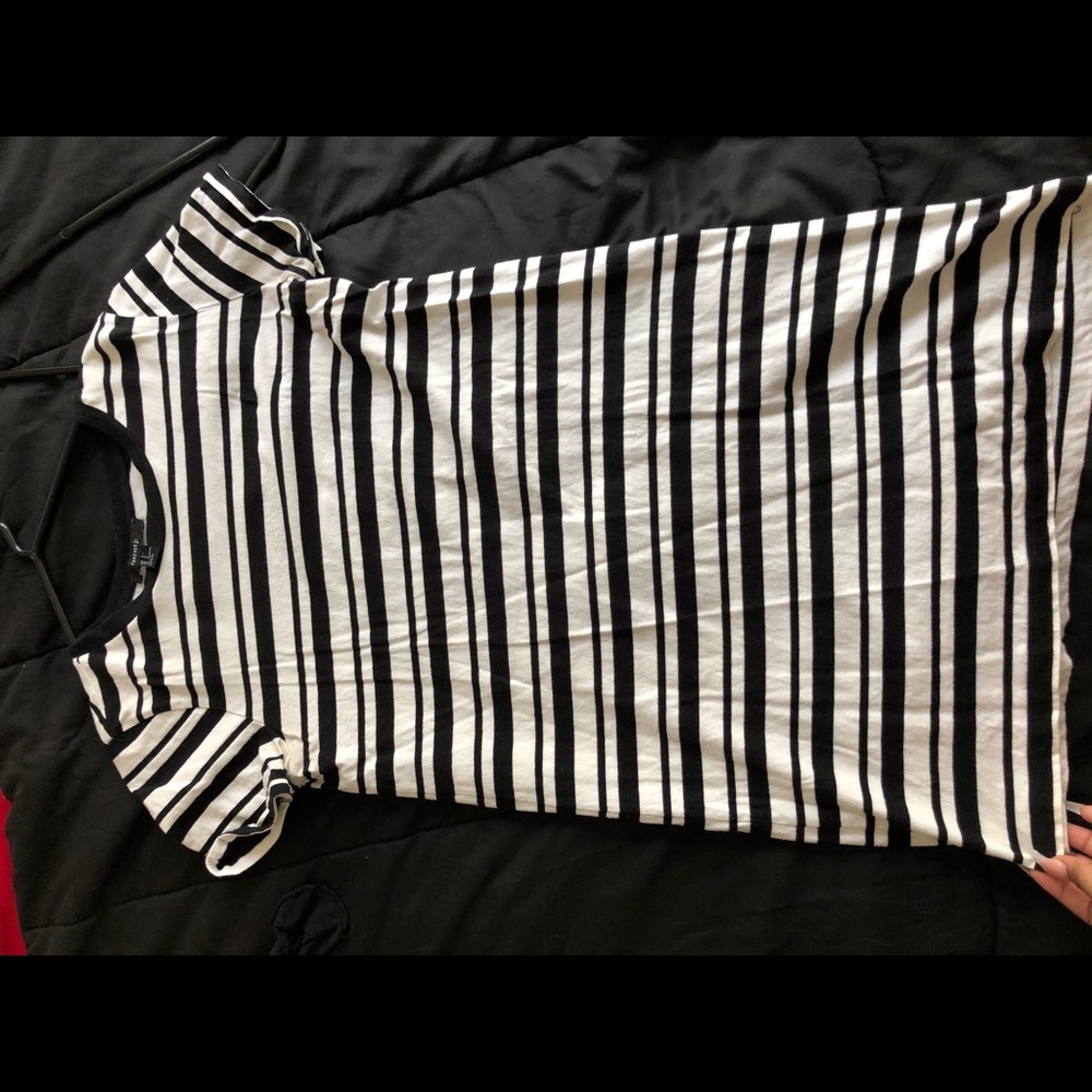 Stripped Shirt Dress